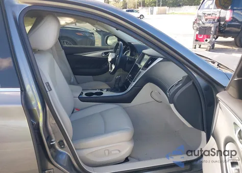 2019 Infiniti Q50 3.0T Luxe z USA, uszkodzony, nr VIN JN1EV7AP3KM543143